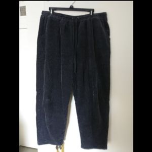 Wild Fable dark navy corduroy drawstring joggers